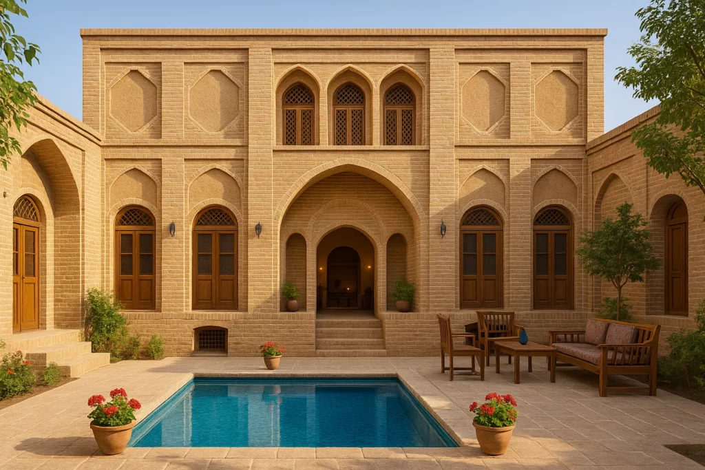 طراحی ویلای ایرانی